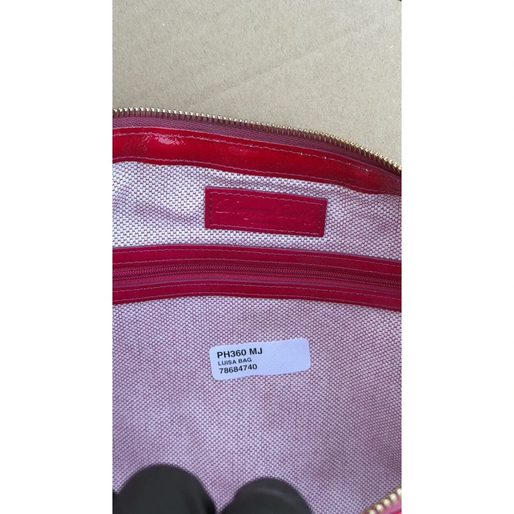 Dooney‎ & Bourke Pink Patent Leather Hobo Shoulder Bag PH360 MJ